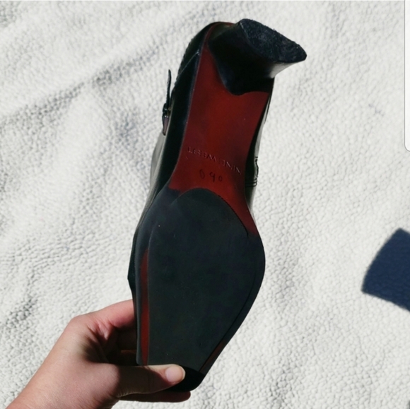 Nine West Black Booties - Picture 2 of 3